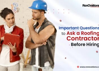 Important Questions to Ask Your Roofing Contractor - RonOvations